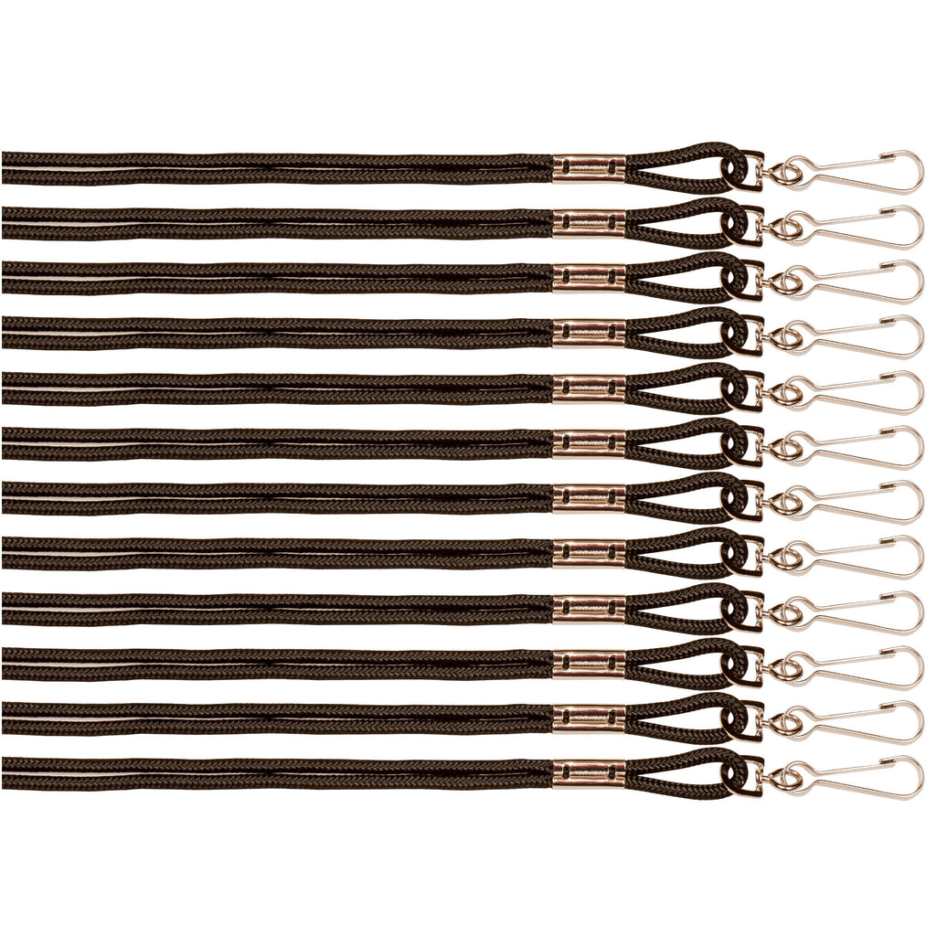Heavy-Duty Nylon Lanyards - (12-Pack)