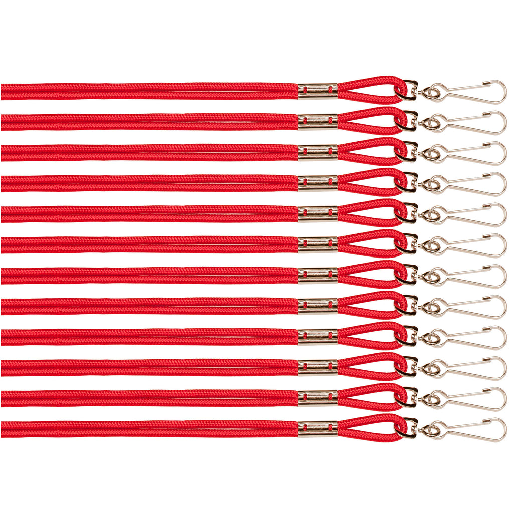 Heavy-Duty Nylon Lanyards - (12-Pack)