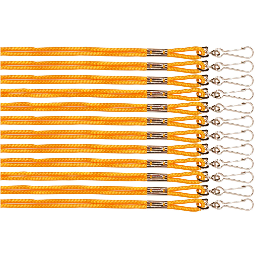 Heavy-Duty Nylon Lanyards - (12-Pack)