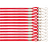 Heavy-Duty Nylon Lanyards - (12-Pack)