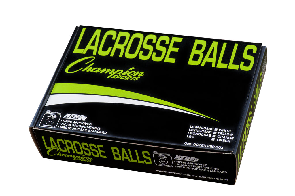 Lacrosse Balls - (12-Pack) Game Balls